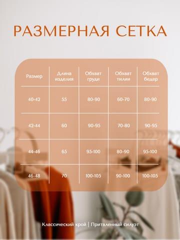 Инфографика Размеров Одежды для Маркетплейсов